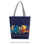 New little girl elephant female tourist attractions printing Ms. shoulder
