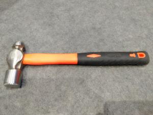 Wholesale Ball pein hammer(XL0051-2) with polishing surface, colors rubber handle, durable quality and good price from china suppliers