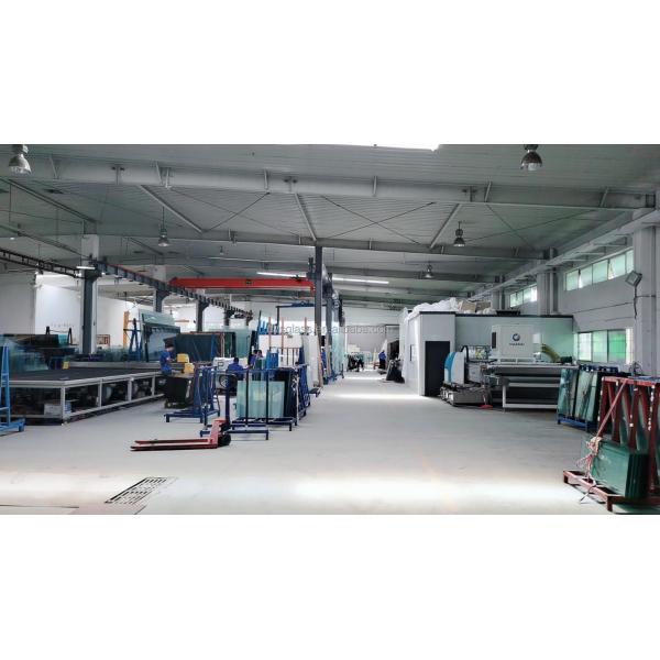 Modern Modular Soundproof Frameless clear Tempered Office Glass Partition Wall