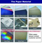 Luxury Recycled Garment Labels Embossed Custom Printing Hang Tags Special