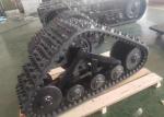 600kg Load Bearing 255mm Wide Rubber Track System For Tractor
