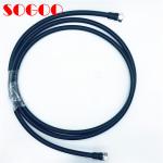 50 OHM RF Jumper Cable Mini Din Male 4.3-10 / 4.3-10 For 1/2 Super Flex Cable