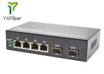 2G4E 1 Gigabit Fiber Optic To RJ45 Media Converter
