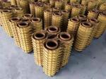 Precision OEM Investment Casting Parts Brass Metal Material Zinc Plating Surface