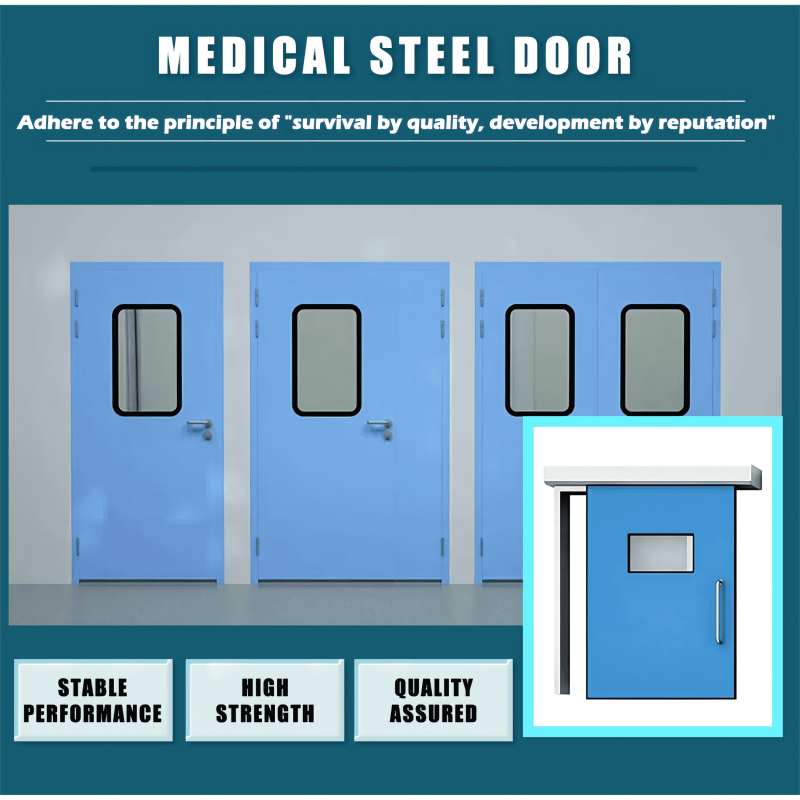 Automatic Airtight Aluminum Alloy Door Invisible Hinge For Operating Room