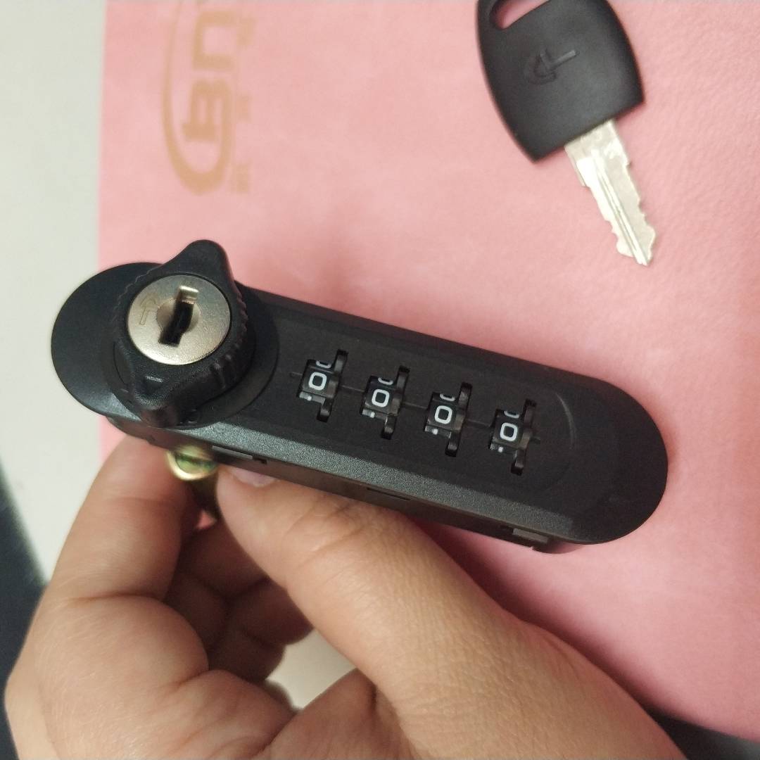 4 Digits Zinc Keyless Combination Cam Lock Drawer For Furniture High Security