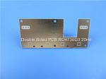 RO4730G3 2 layers 0.6mm Immersion Gold PCB With Green Solder Mask