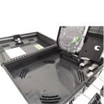 1 16 Core Outdoor Wall Mounted Fiber Optic Distribution Box with 1 8 PLC