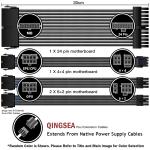 Hot Selling Arc Cable Cotton Sleeved Computer PC ATX Used Male to Female
