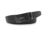 100% Genuine Leather Adjustable 3.5CM Mens Automatic Buckle Belt