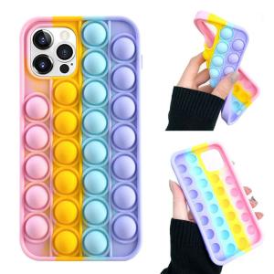 Wholesale Push Bubble Silicone Phone Case For IPhone 11 12 Pro Max Mini X XS XR XSMAX 8 7 from china suppliers