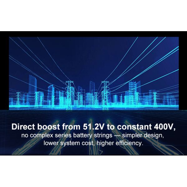 400V Solar Battery Storage System 16kWh Expandable to 256kWh with IP65 Protection for High Voltage Energy Storage