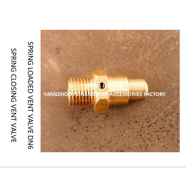 DN6 Spring Loaded Vent Valve with Threaded End Compliant with CB/T3778-1999 Standard