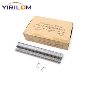 Wholesale C Nails Stainless Steel Pneumatic C Ring Nail Hog Ring Nail For SC7E SC7C SC760B Air Gun from china suppliers