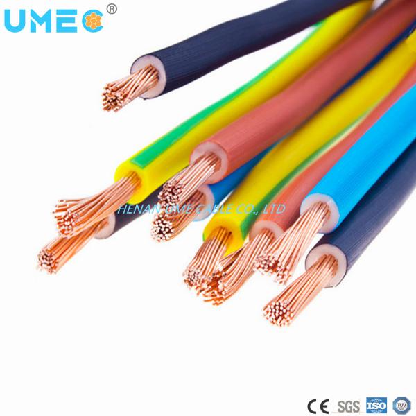 Flexible Copper Conductor 6mm2 10mm2 16mm2 PVC Electrical Wire for Building H07V