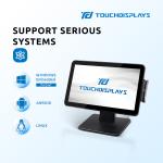 1561E Desktop POS Terminal Full HD Resolution 1920*1080