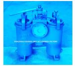 5K-65A DUPLEX OIL STRAINER H-TYPE JIS F7208-MARINE DUPLEX OIL STRAINER JIS F7208