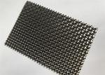 Pre Crimped Stainless Steel Copper Plating Woven Wire Mesh For Hallway Wall