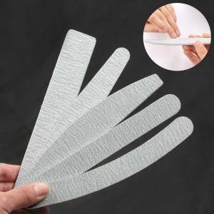 Wholesale Grey Color Nail Care Tools Sandpaper Nail File Size 18 X 2 X 0.4cm For Finger Care from china suppliers