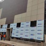 PVDF Coating PE Aluminum Composite Panel 0.15 Mmx 0.15 Mm For Interior