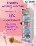 Android OS Smart Fridge Vending Machine For Vegetable Fruit Egg Meat Freezer