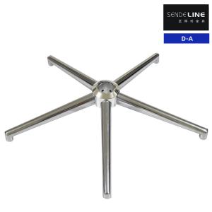 Wholesale 2 Inch 5 Casters Office Chair Base Replacement Electroplated Five Star Foot from china suppliers