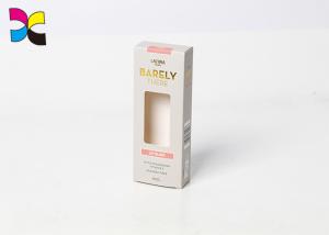 Wholesale Baby Pink Toothpaste Custom Printed Corrugated Boxes Golden Foil Product With Window from china suppliers