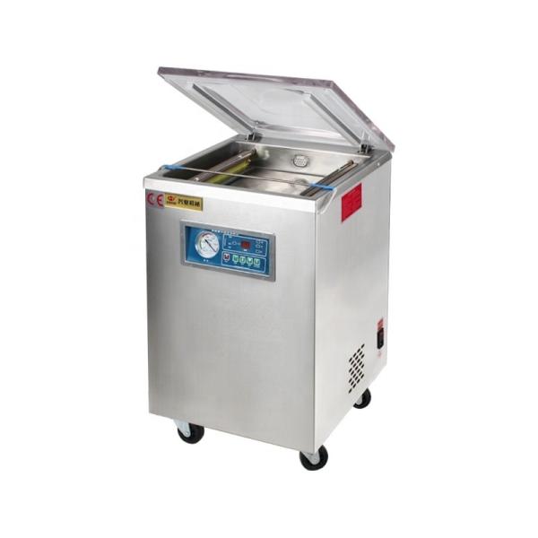 Single Chamber Vacuum Sealer for Rice Chicken Dry Fish Fruit and Food Packaging