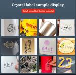 UV Printer Crystal Label I3200 Inkjet Board White Ink Hot Stamping UV Roll