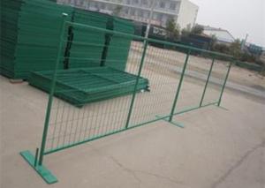 Wholesale PVC Coated Wire Mesh Canada , Portable Fence Canada Low Carbon Steel Material from china suppliers
