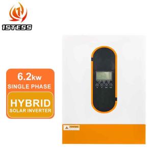 Wholesale Pure Sine Wave 6.2KW Hybrid Inverter 48V MPPT Charging Mode On/Off Grid Solar Inverter Hybrid from china suppliers