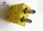 Thermocouple Type K Middle Size Connector Round Chromel Alumel Pin Thermometer