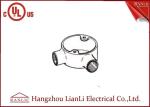 Hot Dip Galvanized Electrical Junction Box One Way To Four Way , Size Customized