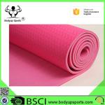 Non-Slip Double Layer Soft Design Chemical Free No Smell Exercise Mat TPE Yoga