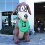 Lovely Inflatable Dog Inflatable Animal Model For Outdoor 2 Years Warranty