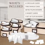 China Storage Containers 5-Piece Set Moving Boxes For Dinnerware, Glasses,