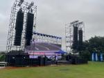 Seamless Splicing 3.91mm Pixel Pitch Outdoor LED Display for Rental Screens 560g