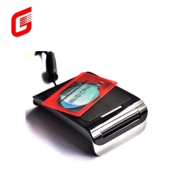 External Black S9 RS232 / USB Contactless Smart IC Card Reader with All in 1