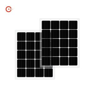 Wholesale CE BIPV Monocrystalline PV Module Transparent Glass Monocrystalline Solar Panels from china suppliers