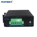 Din Rail Mount SFP UTP Fiber POE Switch Industrial Grade 1 SFP 8 RJ45 10/100
