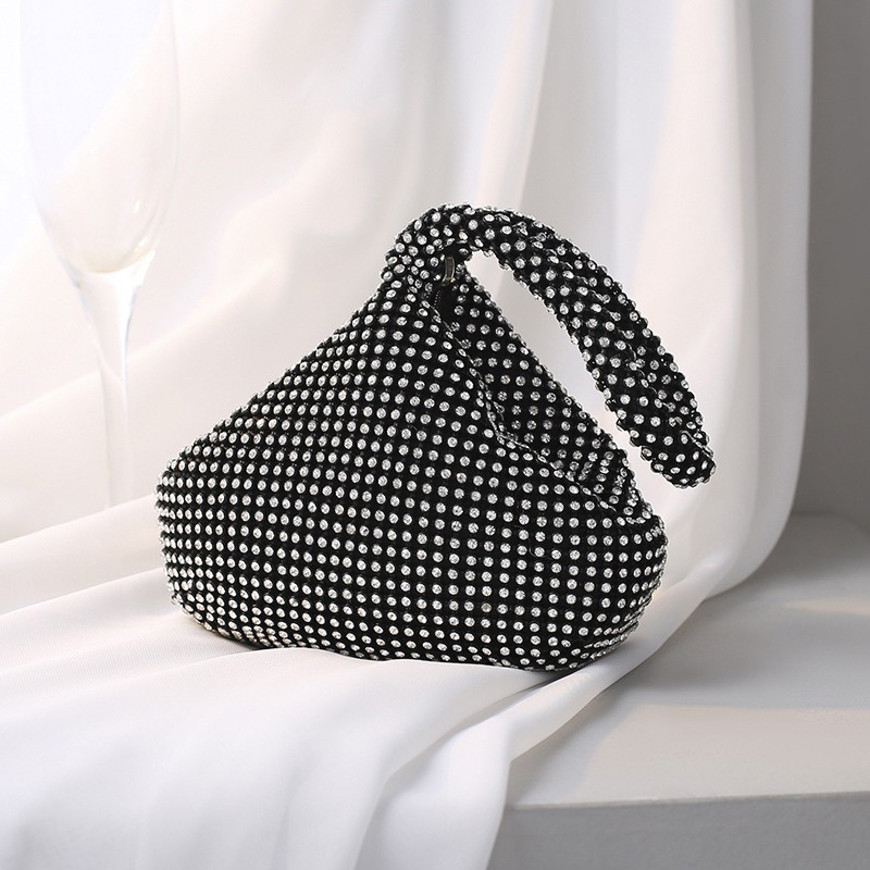 2024 Bling Bag Party Clutch Unique Handbags for Evening Women's Purses Daily Life Pochette Femme
