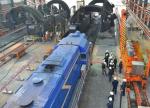 Unloading Steel Rail Car Dumper Wagon For Bulk Materials Discharged