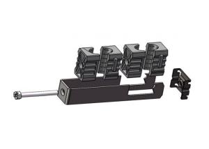 Wholesale Wave Guides / Fiber Optic Feeder Cable Clamp , Passivated Surface 1 / 2 ” Rf Cable Clamps from china suppliers