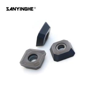 Wholesale Carbide CNC Face Milling Inserts Indexable Cutter Blade R245-12T3M-PM For Roughing Tungsten Carbide Face Milling Cutter from china suppliers