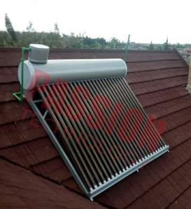 Wholesale CE Approved Vacuum Tube Solar Water Heater Open Loop with Assistant Tank from china suppliers