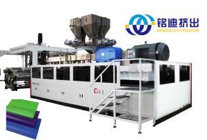 Wholesale 0.04-2mm Thickness PET Sheet Extruder Machine production line Single / Twin Screw from china suppliers
