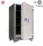 540L Locking Points Double Door Fire Resistant Safe Box with 8 Steel Live action