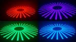 3W / 5W Warm White 12 Pieces Cree LED Disco Lights For Wedding Club
