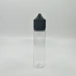 Personalized Childproof PET E Liquid Bottle With Transparent Round Shape