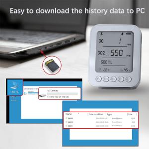 Wholesale Air quality detector C02 temperature, humidity detection suitable for cars from china suppliers
